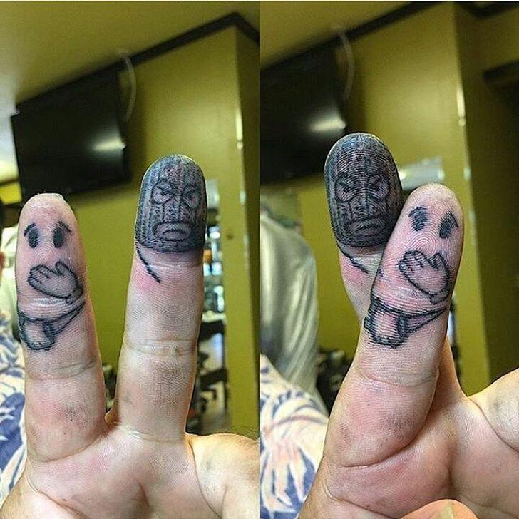 Tatuajes de risa