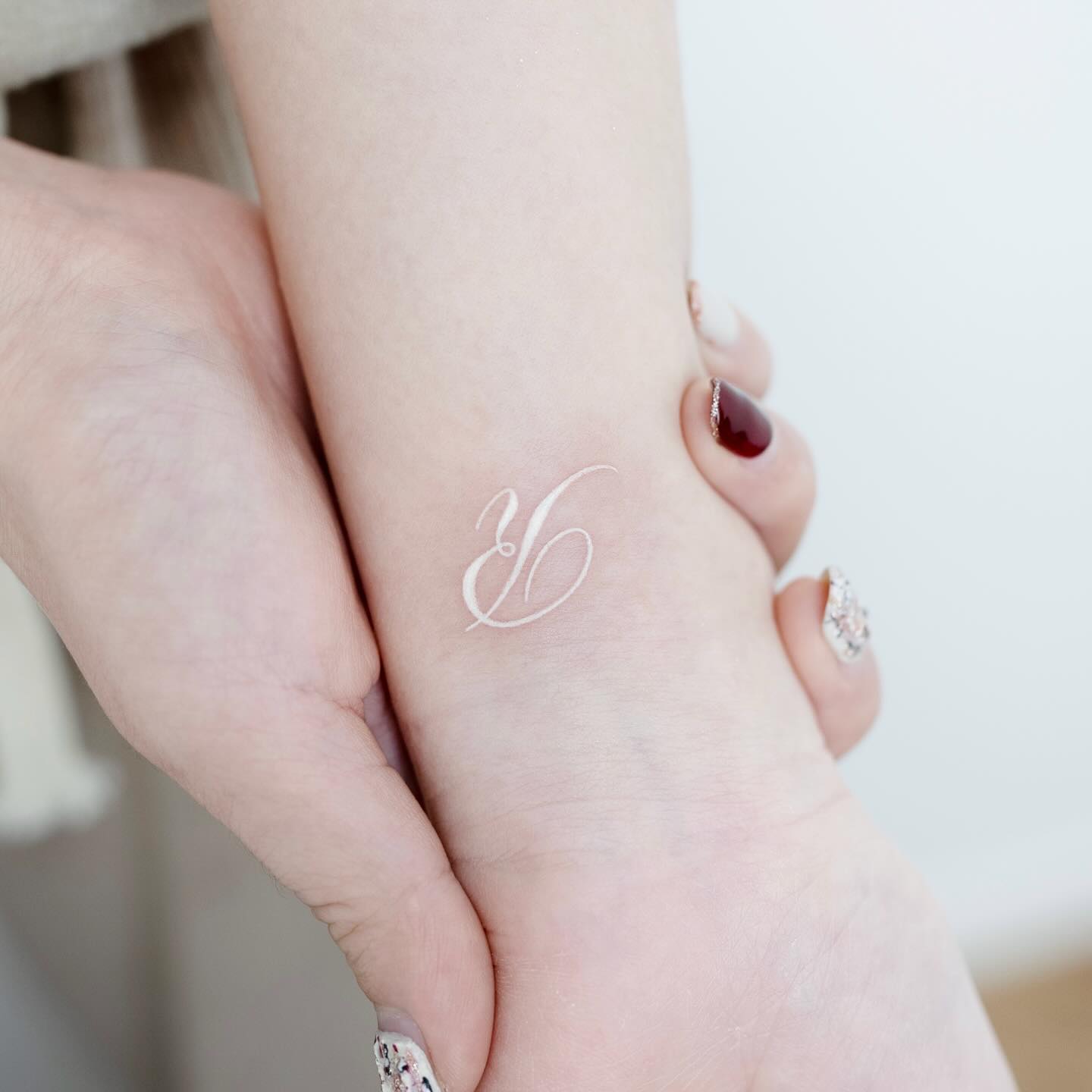 Tattoos tinta blanca