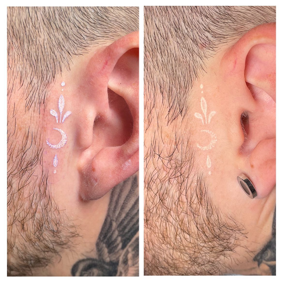 Tatuajes en tinta blanca
